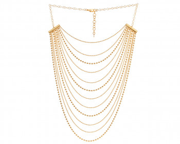 Gold Plated Bronze Necklace