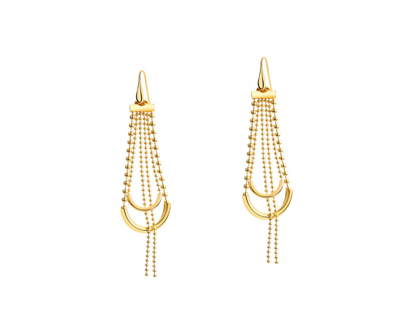 Gold Plated Bronze Earrings