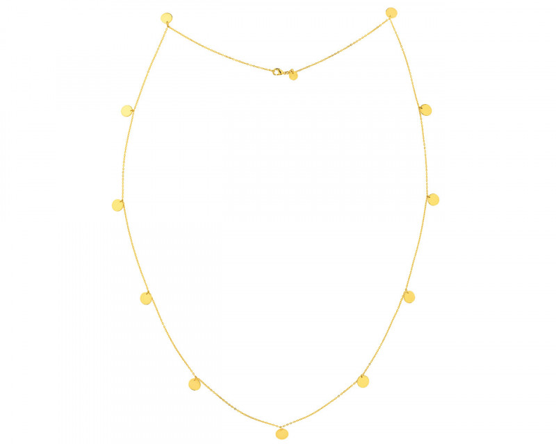 Gold Plated Brass Necklace