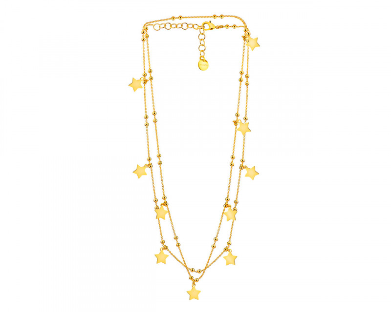 Gold-Plated Bronze Necklace 