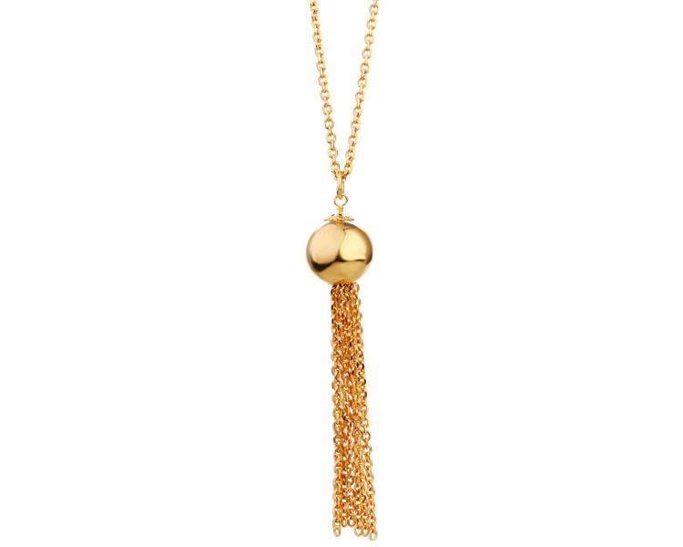 Gold-Plated Bronze Necklace 