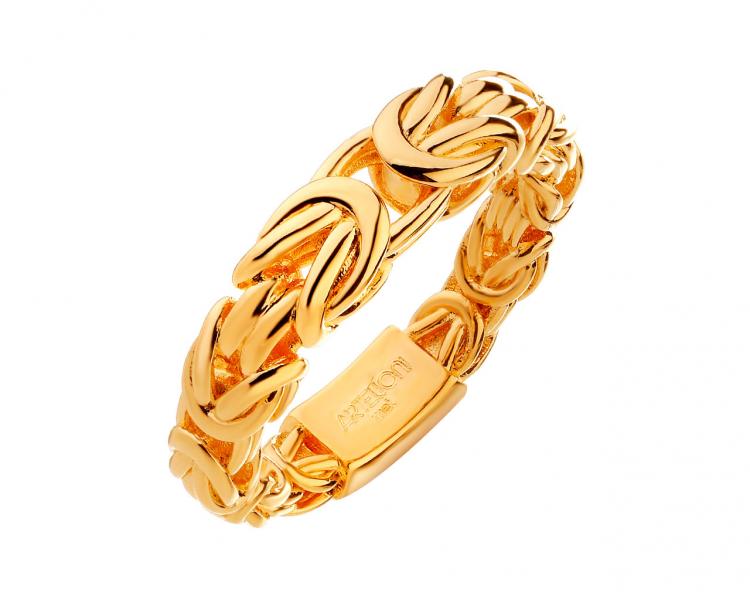 Gold-Plated Bronze Ring 