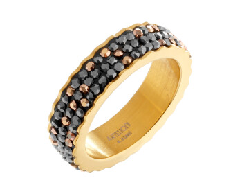 Stainless Steel Eternity with Marcasite