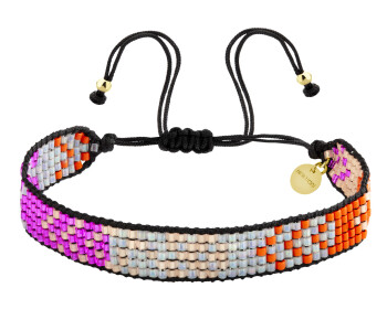 Gold-Plated Brass Bracelet with Miyuki