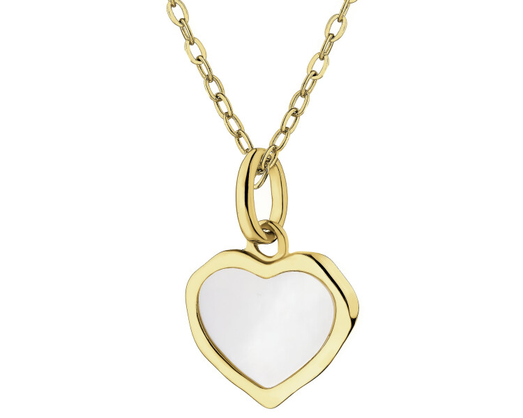 Gold-Plated Brass Necklace 