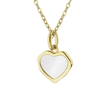 Gold-Plated Brass Necklace 