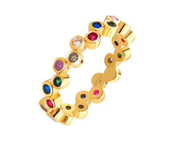 Gold-Plated Brass Ring 