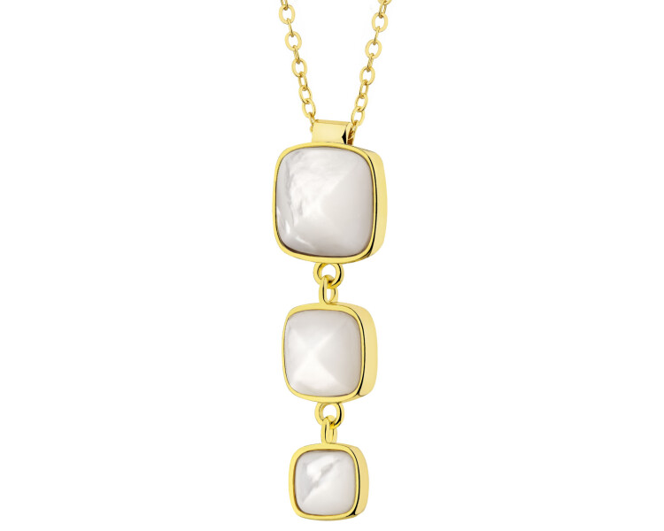 Gold-Plated Brass Necklace 
