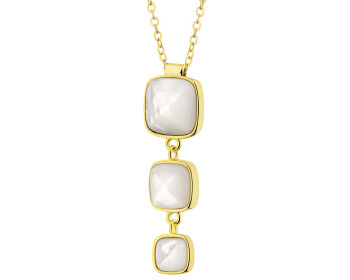 Gold-Plated Brass Necklace 