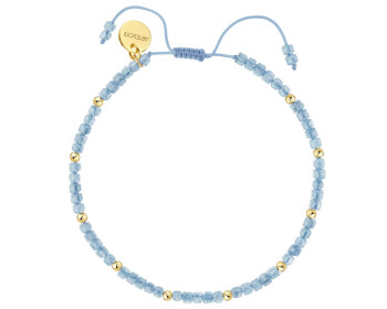 Gold-Plated Brass Bracelet with Cubic Zirconia