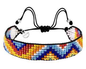 Gold-Plated Brass Bracelet with Miyuki