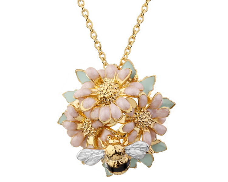 Gold-Plated Brass Necklace