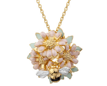 Gold-Plated Brass Necklace